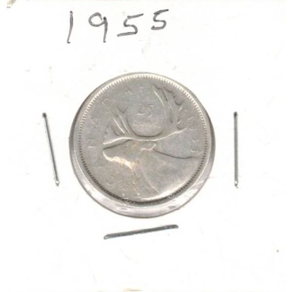 1955 Canadian Quarter