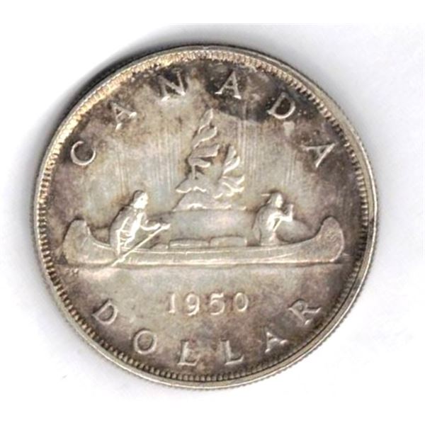 1950 Canadian Silver Dollar