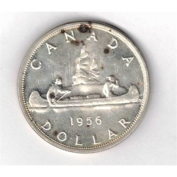 1956 Canadian Silver Dollar