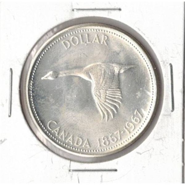 1967 Canadian Silver Dollar