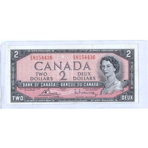 1954 Two Dollar Bill