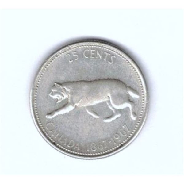 1967 Canadian Quarter, LYNX