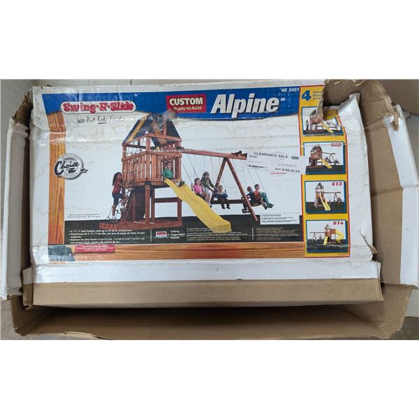 Swing-N-Slide Custom Ready to Build Alpine Kit