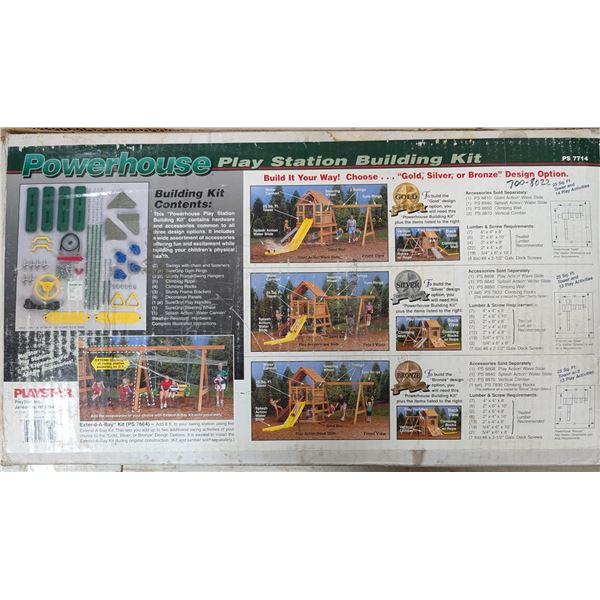 Sealed Powerhouse Play Station Building Kit PS7714