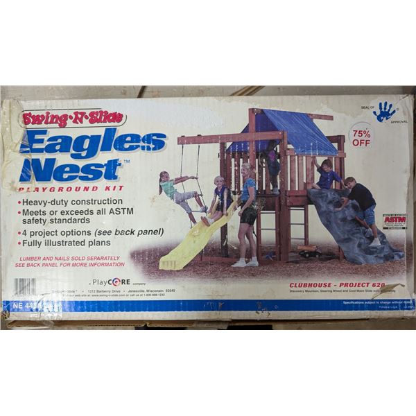 Swing-N-Slide Eagles Nest Playground Kit Sealed