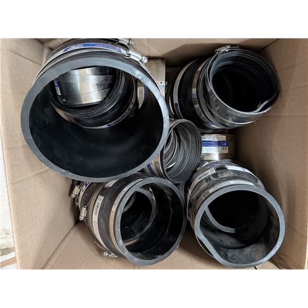 Box of Various Length/Size Flexible Coupling