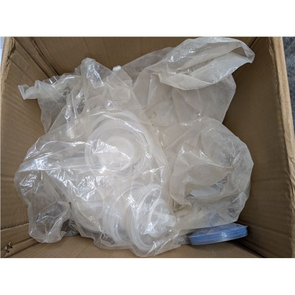 Box of 3W >PP< Polypropylene Filter Type Lids
