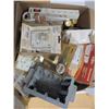 Image 1 : Box of Misc. Door Bells, Accents, Tool Parts, and etc.