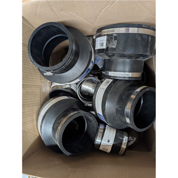 Box of Flexible Coupling, Connectors Drain, and etc.