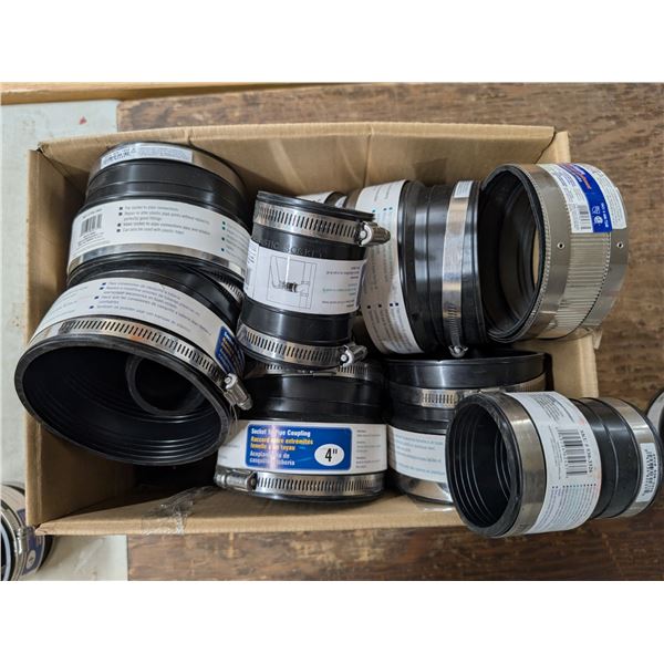 Box of Flexible Coupling, Connectors Drain, and etc.