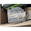 Image 3 : Box of Misc. electrical Items w/ thermostats