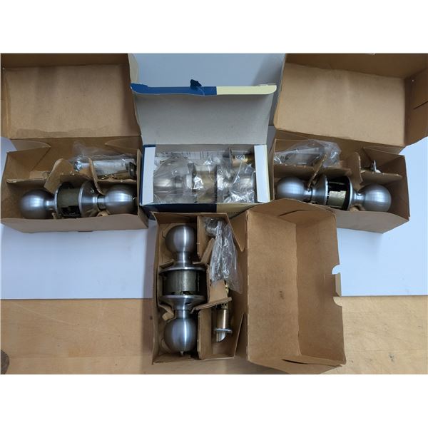 Lot of Door Knobs w/ Locks, Possibly new in Box