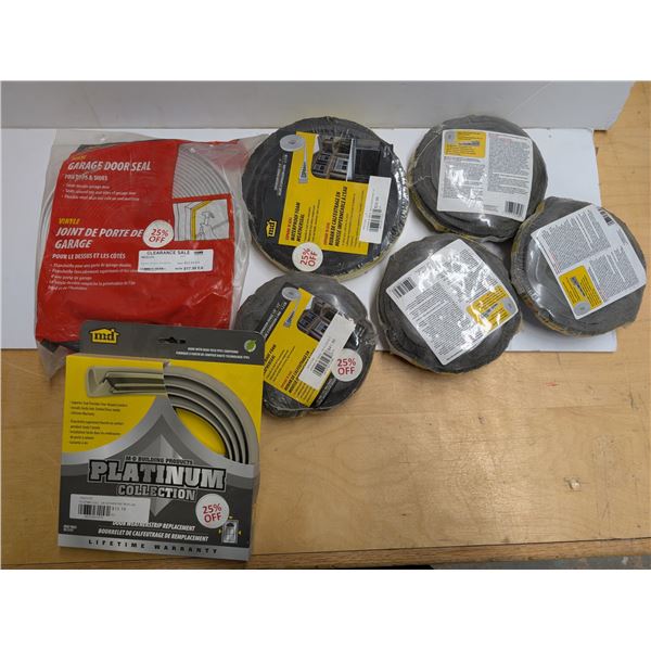 Lot of weather Strip/ Weather Seal Foam and etc.