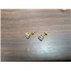 Image 1 : Gold Coloured Marked 9.25 Silver Earrings