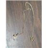 Image 1 : 10K Marked Necklace W/ Heart pendant (Not Confirmed)
