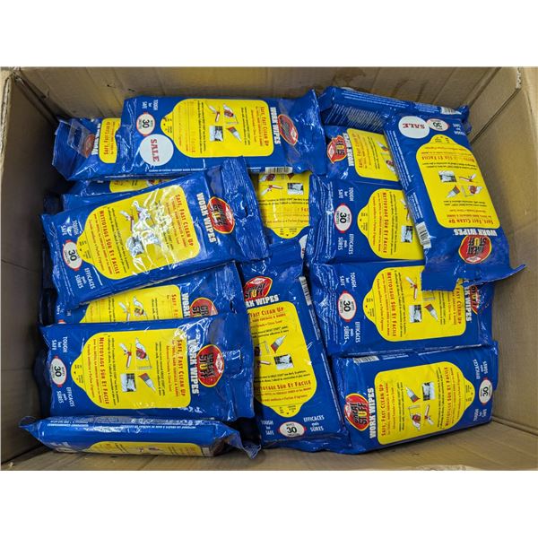 Box of "Great Stuff" Package Work Wipes