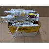 Image 1 : Box of DUPOINT Siliconized Acrylic Caulk Airtite, Clear, and water Resistant