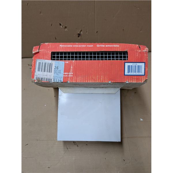 AF10-BL/10cm Exhaust 3.25WHT