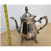 Image 3 : Vintage 4 Piece Silver Plated Coffee/Tea Set