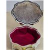 Image 4 : Vintage Silver Plated Jewelry Box & Rose Bowl