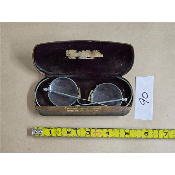 Vintage Eyeglasses (Saskatoon Optometrist)