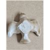 Image 4 : Girl on Stone Carving, Wade Figurine, White Quartz Crystal