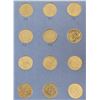 Image 4 : Canadian and South Korean Coins. (23) Canadian 25 cent, (11) South Korean 100 wan
