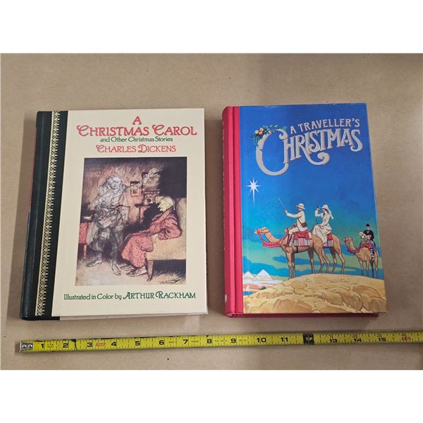 (2) Christmas Books inc. Charles Dickens
