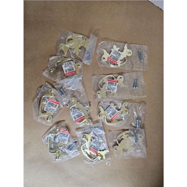 (10) Unopened Drawer Handles w/ Screws