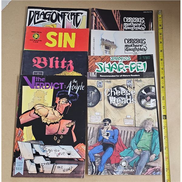 (8) Misc. Comic Books (Some Mature)
