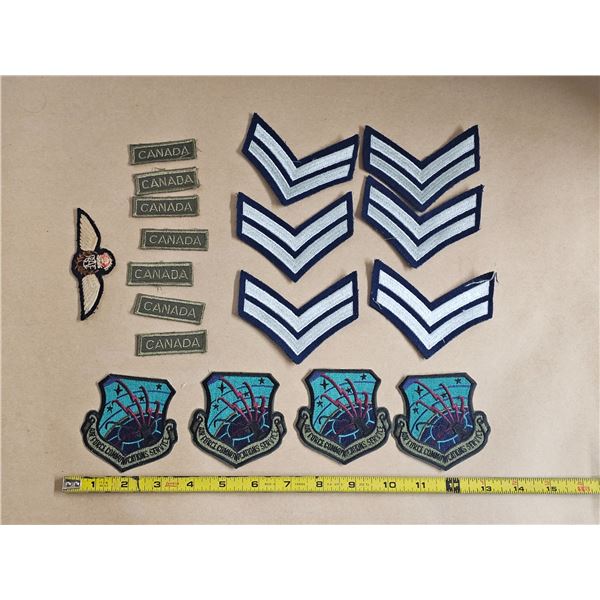 Lot of Assorted Military Badges