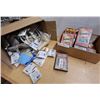 Image 1 : VHS movies + box of plumbing items