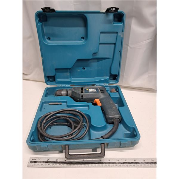 akita black + decker drill.