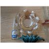 Image 4 : Lot of Vintage Glassware (Possible Blue Mountain, Sun crest Pop Bottle, and etc.)