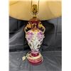 Image 2 : Unique Designed Lamp w/ Shade (Not Tested, No Bulb)