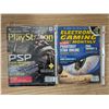 Image 1 : (2) Vintage Gaming Magazines (official PlayStation ,and Monthly Electronic Magazine)
