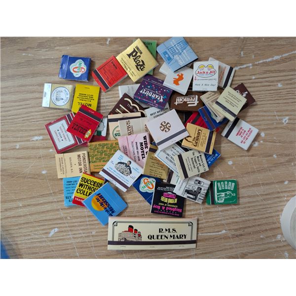 Bag Full of Vintage Matches w/ Cases of Locations/Brands
