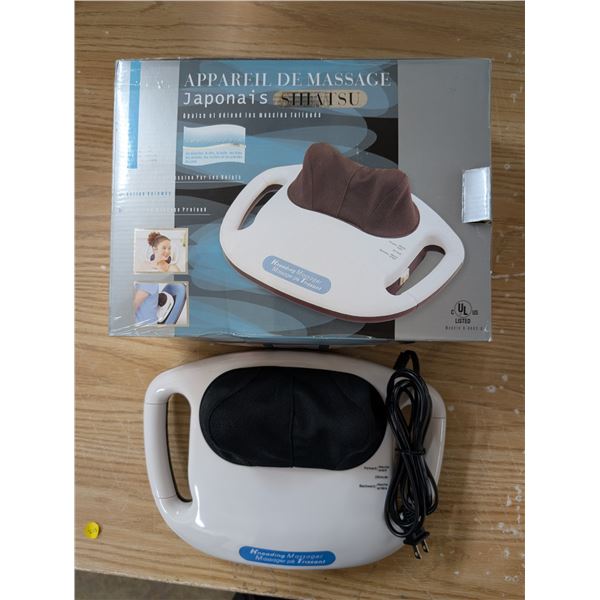 Shiatsu Kneading Massager In Original Box (not Tested)