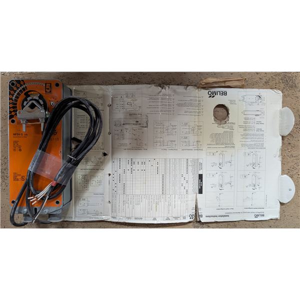 Belimo NF24-S Spring Return Actuator W/ Instructions