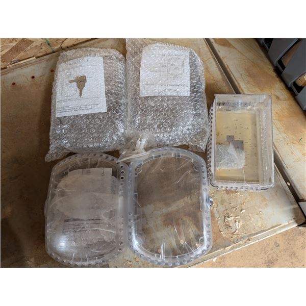 Lot of Thermostat Guards in original Boxes