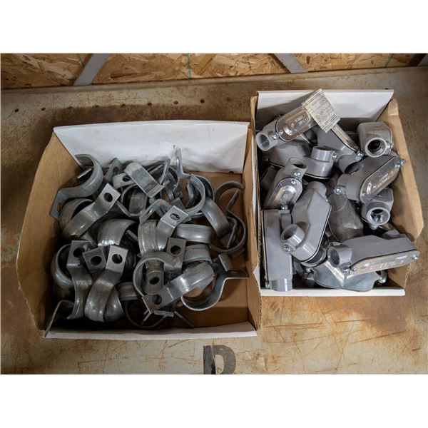 Boxes of CI 1316 2" Straps, 1/2 CLBS and Etc.