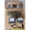 Image 1 : 1-7/8" rail SS set poly blk w/ fork spectra