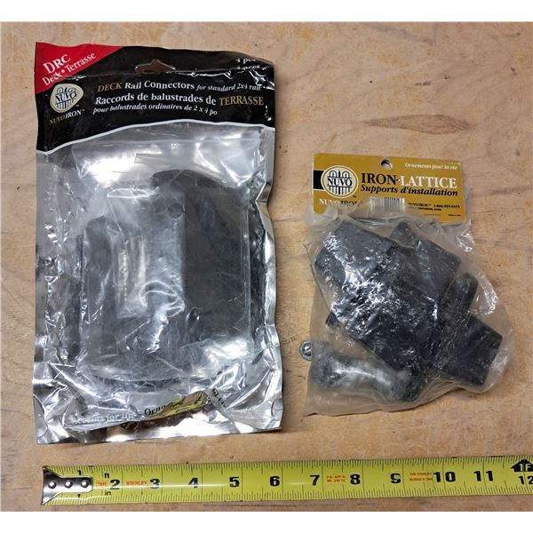 12 2/2 universal swivel brackets 4 pcs in bags