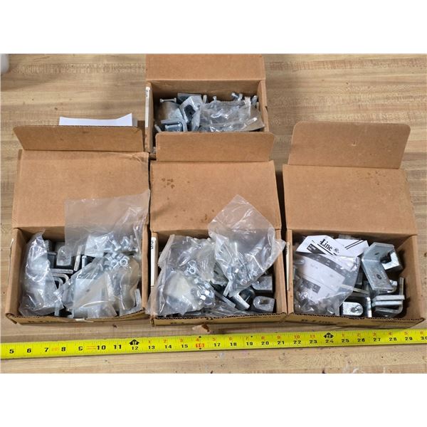 4 boxes of bine line clamps for struts