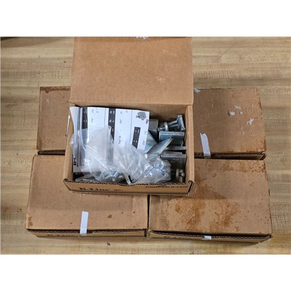 5 boxes of bine line clamps for struts