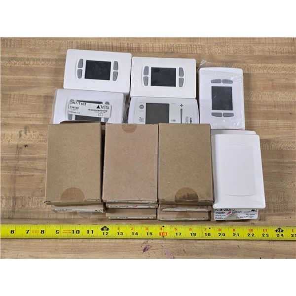 Lot of thermostats