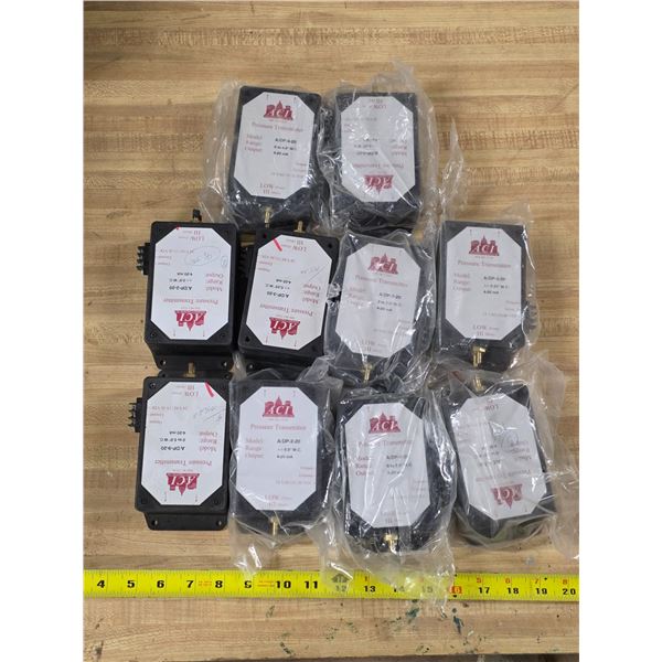 10 pressure transmitter blocks- new