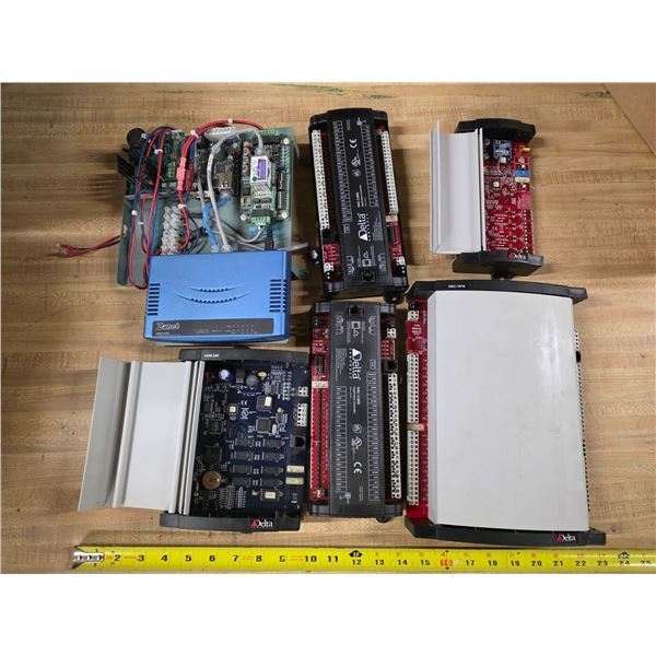 Delta control panels and broad band router