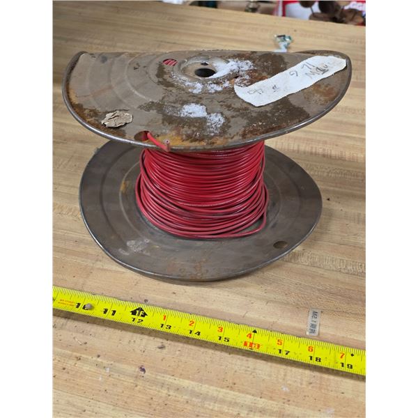 Spool of red wire- 600v