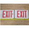 Image 1 : 2 exit signs